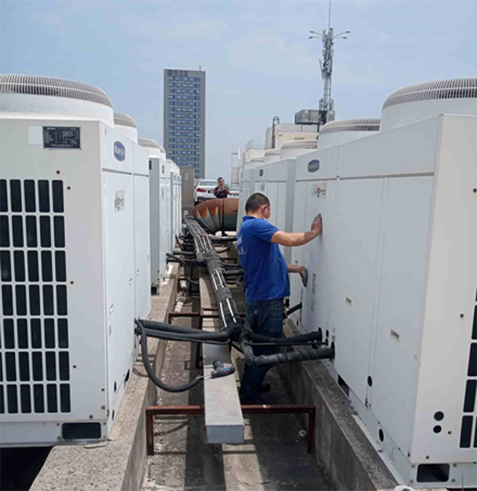 武穴中央空调制热和不制冷系统维修方法